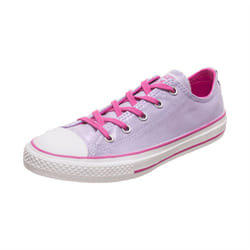 Converse CTAS OX 663673C Oxygen Purple/Active Fuchsia Junior 10-3 - UK 12-EU 30-US 12.5C