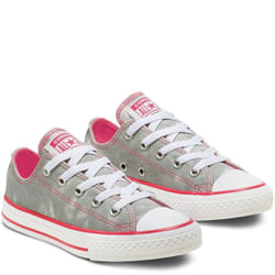 Converse CTAS OX  664271C Wolf Grey Girls  UK 3-11 - UK 13-EU 31.5-US 13C