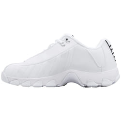 K-Swiss Men's ST329 CMF Sneaker  White/Black/Silver  12 XW