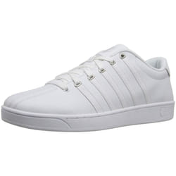 K-Swiss Men's Court Pro II CMF Sneaker  White/Silver  10.5 M