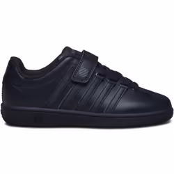 K-Swiss Kid's Classic VN Velcro Sneaker  Black/Black  2 M