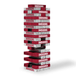 Wild Sports NCAA Indiana Hoosiers Table Top Stackers 3 x 1 x .5  Team Color
