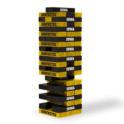 Wild Sports NCAA Iowa Hawkeyes Table Top Stackers 3 x 1 x .5  Team Color