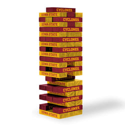 Wild Sports NCAA Iowa State Cyclones Table Top Stackers 3 x 1 x .5  Team Color
