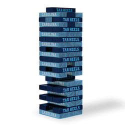 Wild Sports NCAA North Carolina Tar Heels Table Top Stackers 3 x 1 x .5  Team Color