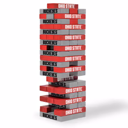 Wild Sports NCAA Ohio State Buckeyes Table Top Stackers 3 x 1 x .5  Team Color
