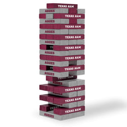 Wild Sports NCAA Texas A&M Aggies Table Top Stackers 3 x 1 x .5  Team Color