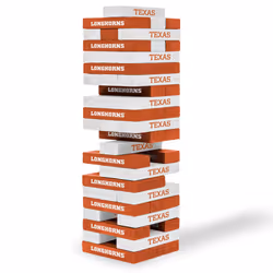 Wild Sports NCAA Texas Longhorns Table Top Stackers 3 x 1 x .5 Team Color