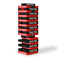 Wild Sports NCAA Texas Tech Red Raiders Table Top Stackers 3 x 1 x .5  Team Color