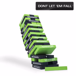Wild Sports NFL Seattle Seahawks Table Top Stackers 3" x 1" x .5", Team Color