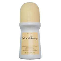 Avon Deodorant Roll-on Far away   Long-lasting Odor Protection with a Fresh Floral Scent  For Women  2.6 oz/ 75ml