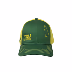 John Deere Farm State Pride Cap-Green and Yellow-New Hampshire