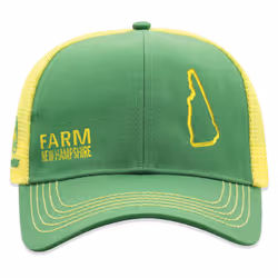 John Deere Farm State Pride Cap-Green and Yellow-New Hampshire