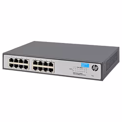 HPE OfficeConnect 1420 16G Unmanaged L2 Gigabit Ethernet (10/100/1000) 1U Grey