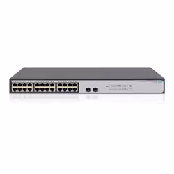 HPE OfficeConnect 1420 24G 2SFP, Unmanaged, L2, Gigabit Ethernet (10/100/1000), Full duplex, Rack mounting, 1U