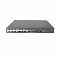 HPE FlexNetwork 3600 24 PoE+ v2 EI, Managed, L3, Fast Ethernet (10/100), Power over Ethernet (PoE), Rack mounting, 1U