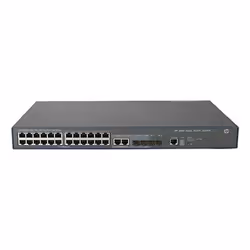 HPE 3600-24 v2 SI Switch, Managed, L3, Fast Ethernet (10/100), Full duplex, Rack mounting, 1U