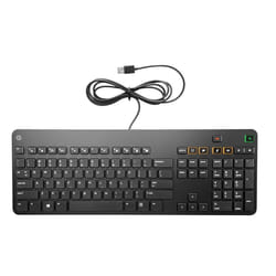 HP K8P74AA keyboard Office USB Black