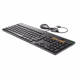 HP K8P74AA keyboard Office USB Black