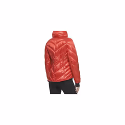 GUESS Women's Puffer Storm Cuffs- Quilted  Transitional Jacket  Fire R