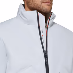 Tommy Hilfiger Men's Flex Stretch Performance Bomber  White  XX-Large