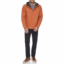 Tommy Hilfiger Men's Lightweight Breathable Waterproof Hooded Jacket
