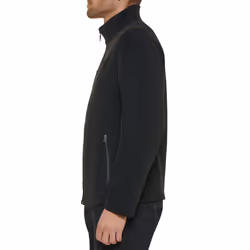 Tommy Hilfiger Men's Polar Fleece Jacket  Black  X-Small