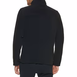 Tommy Hilfiger Men's Polar Fleece Jacket  Black  X-Small