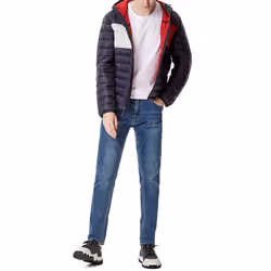 Tommy Hilfiger Men's Water Resistant Ultra Loft Filled Hooded Puffer J