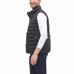 Tommy Hilfiger Men's Lightweight Ultra Loft Quilted Puffer Vest (Stand
