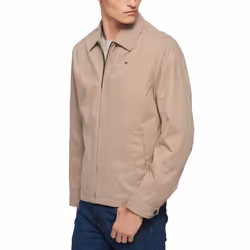 Tommy Hilfiger Men's Lightweight Microtwill Golf Jacket (Standard and