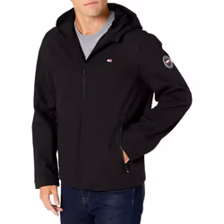 Tommy Hilfiger Men's Lightweight Performance Softshell Hoody Jacket B