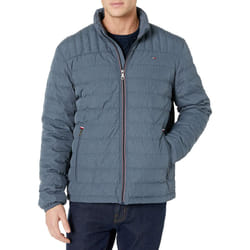 Tommy Hilfiger Men's Real Down Insulated Packable Puffer Jacket Slate XX-Large