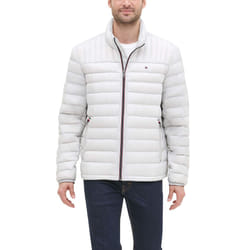 Tommy Hilfiger Men's Real Down Insulated Packable Puffer Jacket  Ice