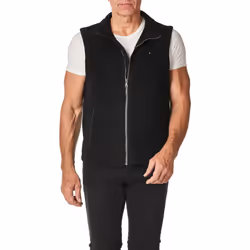 Tommy Hilfiger Mens Polar Fleece Vest black Medium