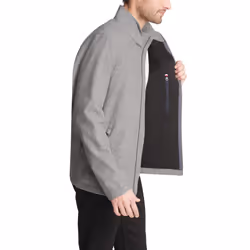 Tommy Hilfiger Men's Classic Soft Shell Jacket  Heather Grey  4X-Large