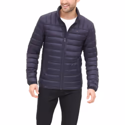 Tommy Hilfiger Men's Tall Packable Down Puffer Jacket Midnight 4X Bi