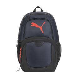 PUMA Contender Backpack  New Navy/Red Fire  One Size