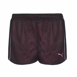 PUMA Little Girls' Active Double Mesh Short Black 6