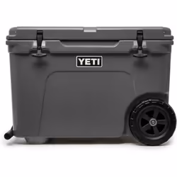 YETI Tundra Wheeled Hard Cooler, Charcoal, Haul