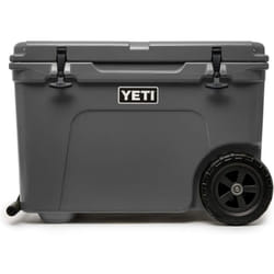 YETI Tundra Wheeled Hard Cooler, Charcoal, Haul
