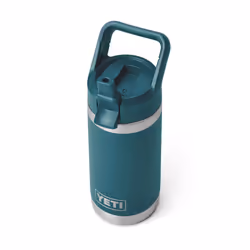 YETI Rambler Jr. 12 oz Kids Bottle with Straw Cap Canopy Green