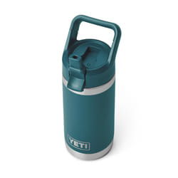YETI Rambler Jr. 12 oz Kids Bottle  with Straw Cap  Canopy Green