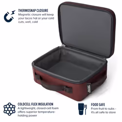 YETI Daytrip Lunch Box  Wild Vine Red