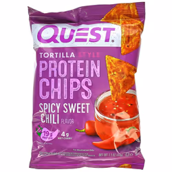 Quest Nutrition, Tortilla Style Protein Chips, Spicy Sweet Chili, 8 Bags, 1.1 oz (32 g) Each
