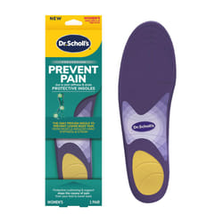 Dr. Scholl's Prevent Pain Lower Body Protective Insoles  1 Pair  Women's 6-10  Protects Against Foot  Knee  Heel  and Lower Back Pain  Trim to Fit Ins