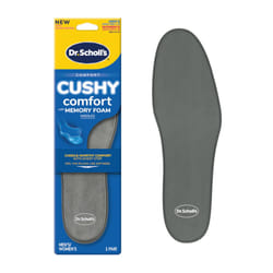 Dr. Scholl's Cushy Comfort with Memory Foam Insoles  Full-Foot Responsive Cushioning  Relieves Pressure  Slim Design  Trim Inserts to Fit Shoes  Unise