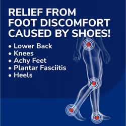 Dr. Scholl's Custom FiT Comfort - Plantar Fasciitis Insoles  Orthotics Shoe Inserts with Arch Support for Men & Women  Suitable for 220+ lbs  Stay on