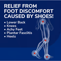 Dr. Scholl's Custom FiT Comfort - Plantar Fasciitis Insoles  Orthotics Shoe Inserts with Arch Support for Men & Women  Suitable for 220+ lbs  Stay on
