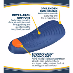 Dr. Scholl 's ARCH Pain Relief Orthotics  Insoles for Women (6-10)  1 Pair Shoe Inserts